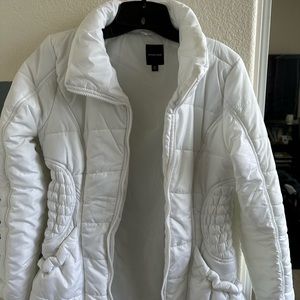 White winter coat